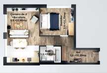 Apartament 2 camere 48mp | Cartier Solar | Mobilat + Loc de parcare