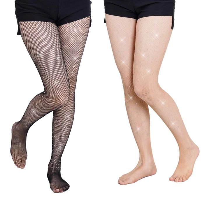 2 бр дамски блестящи чорапогащници