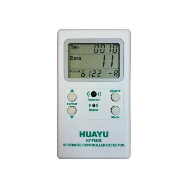 Cititor coduri telecomanda/telecomenzi HUAYU HY-T860E.
Cititor de codu