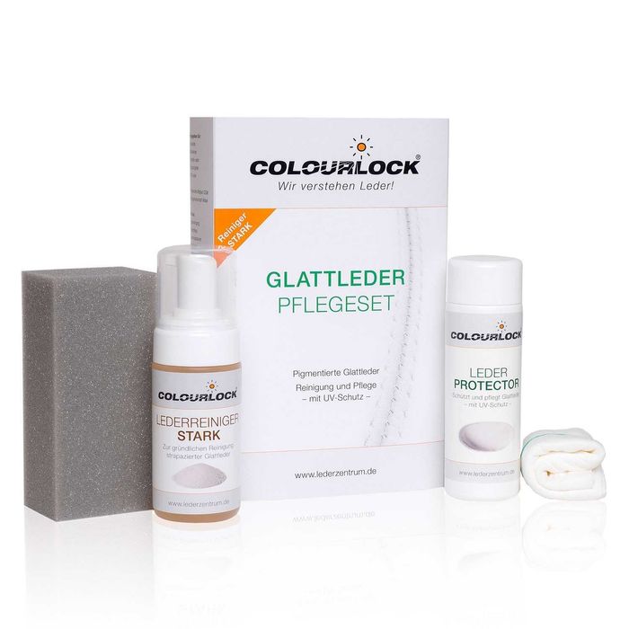 Комплект препарати за почистване и подхранване на кожа COLOURLOCK