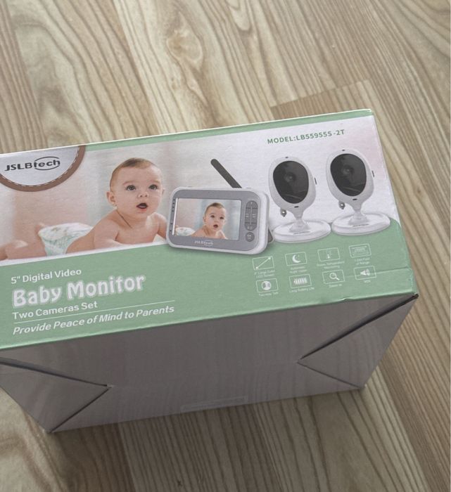 Baby Monitor • 2 cemere supraveghere • NOU • Sigilat