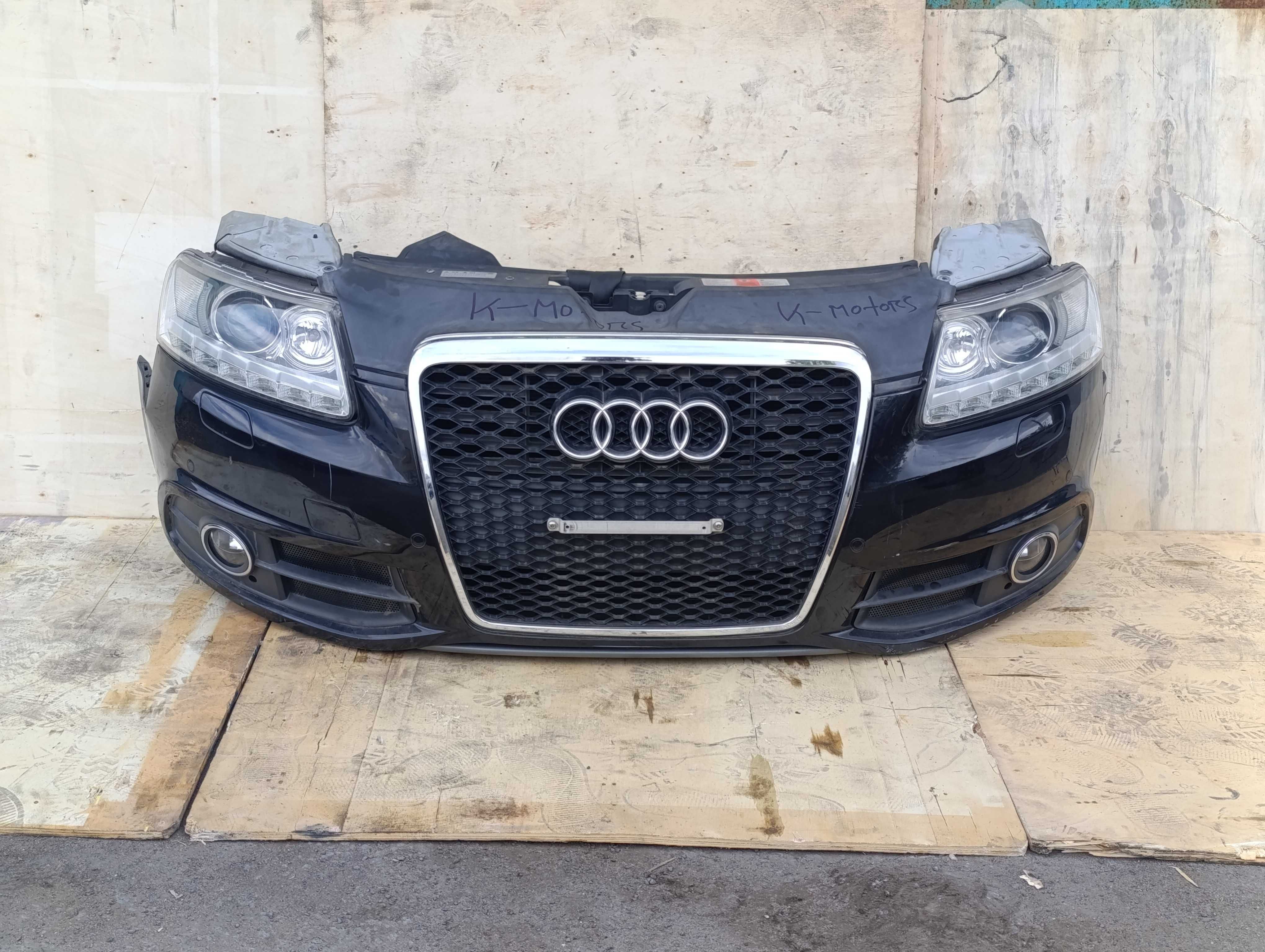 Ноускат Audi A6 C6 Рестайлинг 08-11г Xenon Ауди А6 С6 S6 Морда фары