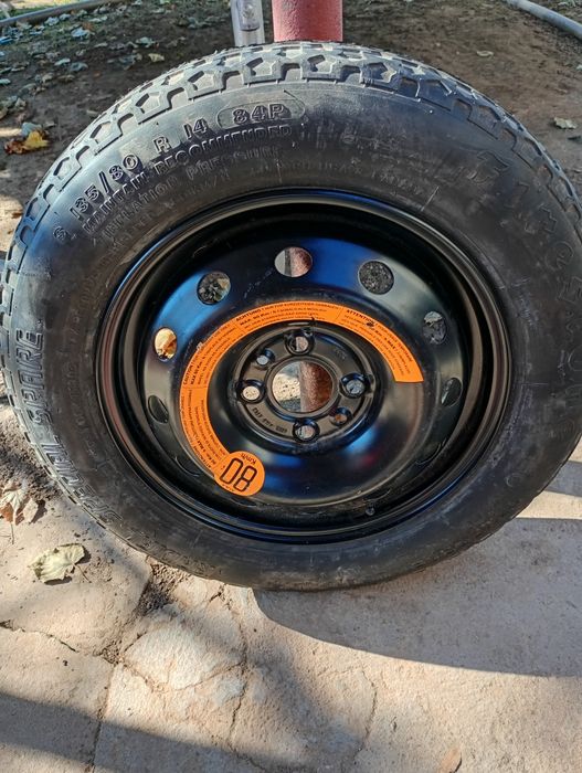 Vând roata de rezervă fiat punto