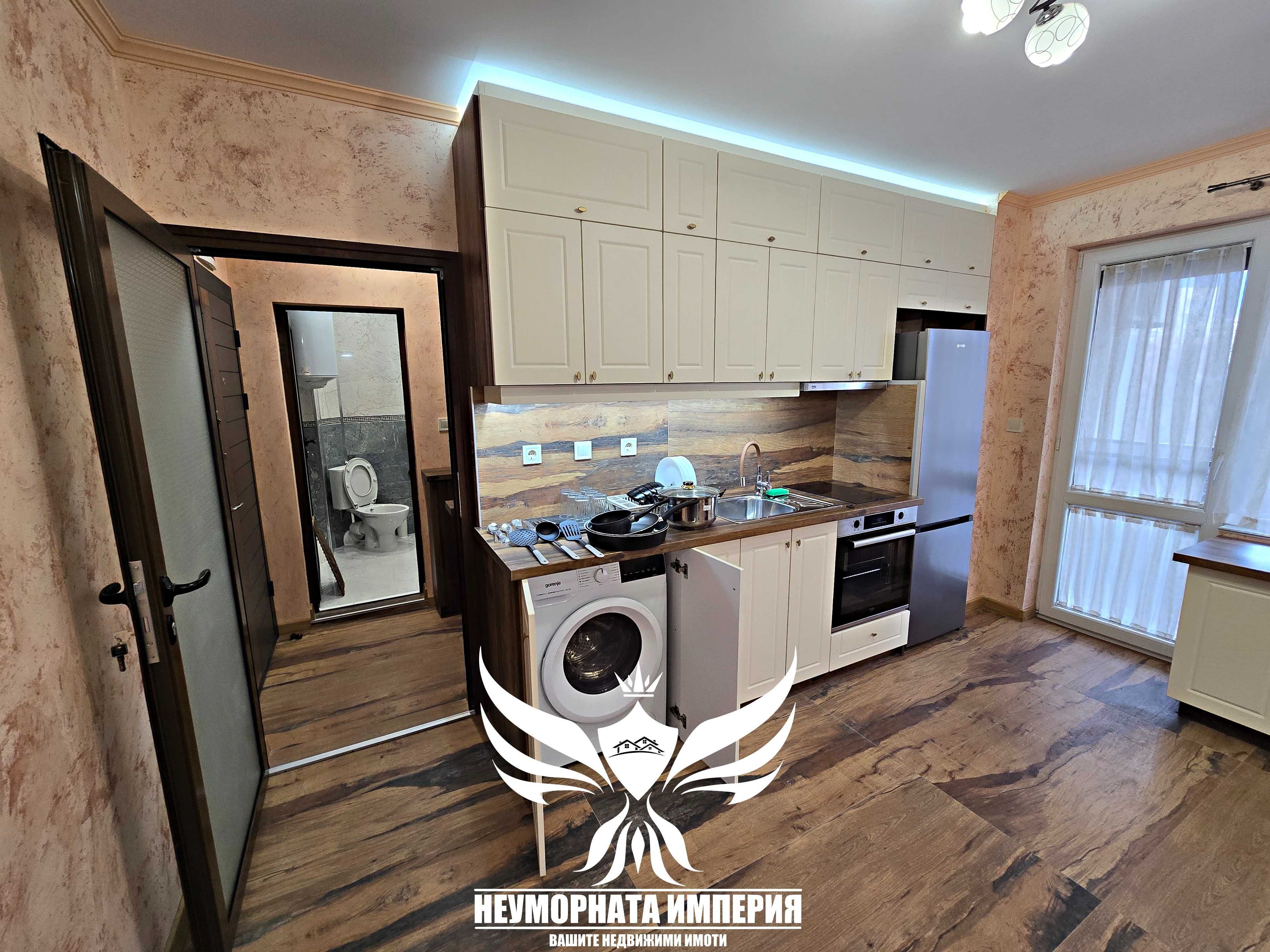 Под наем нов двустаен 67кв., 4 ет. в гр.Асеновгрд, кв.Запад