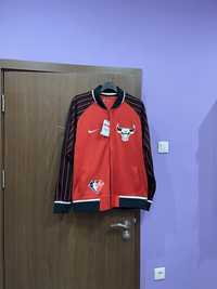 Nike Chicago Bulls Jacket Яке Горнище NBA Jordan Adidas Tennis LeBron