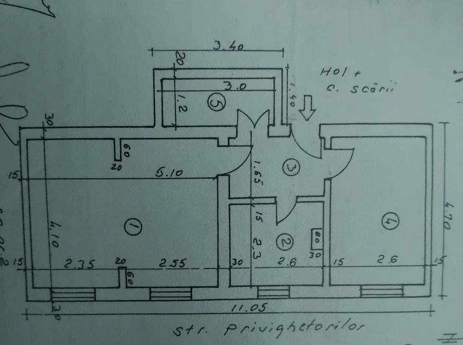 Vând sau închiriez apartament 2 camere