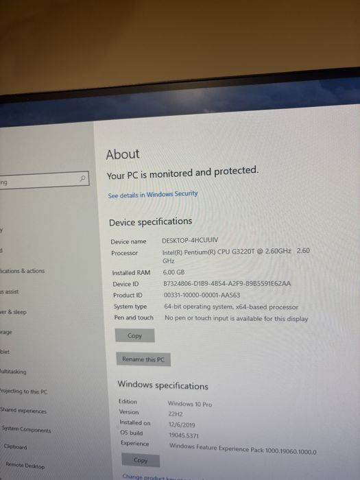 Mini pc lenovo think center m73