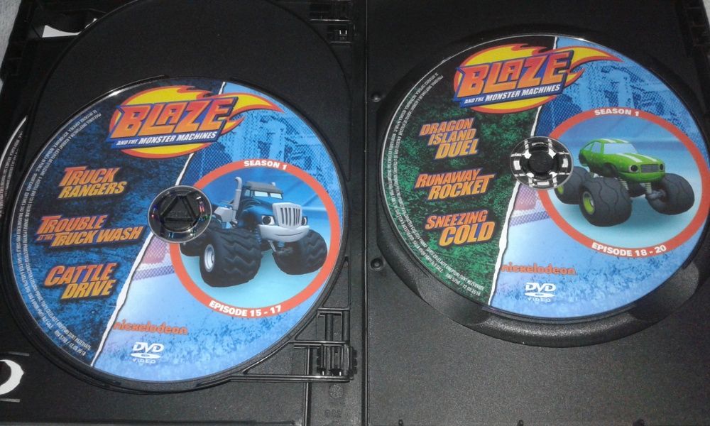 Blaze si masinile uriase - 6 DVD Educative in limba romana