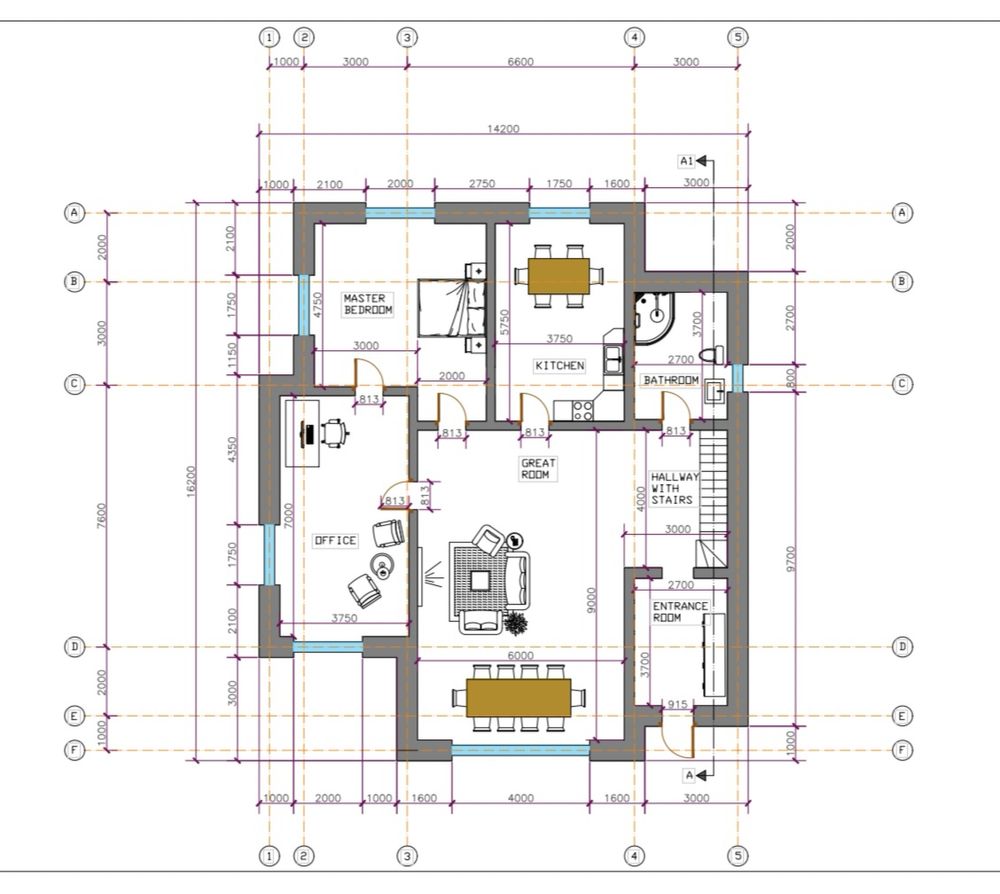 Планировка, услуги Autocad, Photoshop