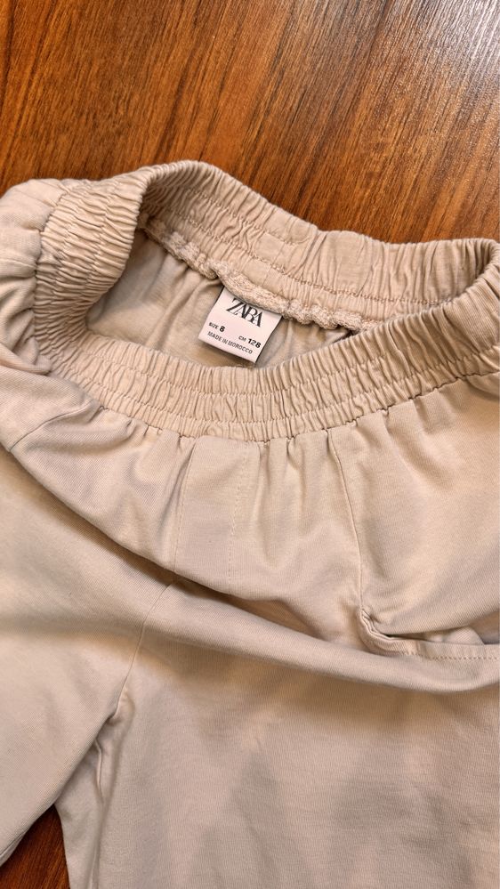 Летние брюки, комбинезон, футболка Zara на 8 лет, рост 128 см