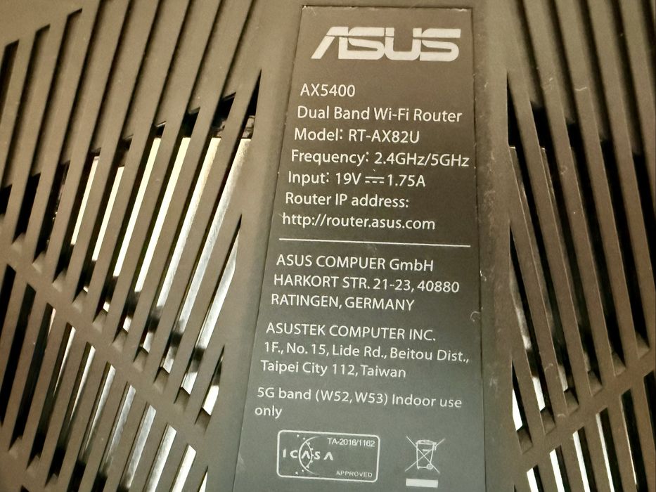 Router Gaming ASUS RT-AX82U – WiFi 6