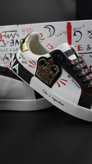Dolce & Gabbana Portofino King Sneakers + CADOU (42; 43)