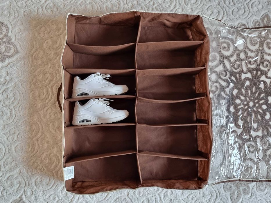 Organizator incaltaminte, dulap pantofi din panza, 12 perechi