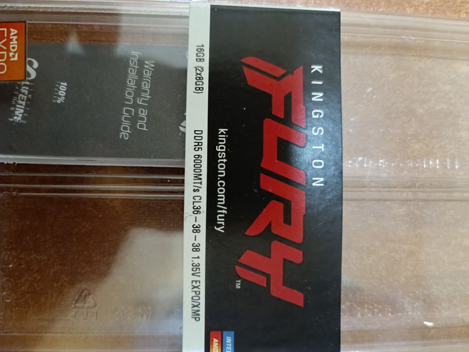 16gb ram 2x8gb ddr5, 6000mhz .