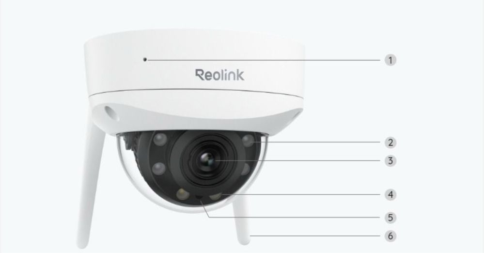 Reolink RLC-843WA 4K 8MP Wi-Fi 6 Вандалоустойчива IP 5X Увеличение