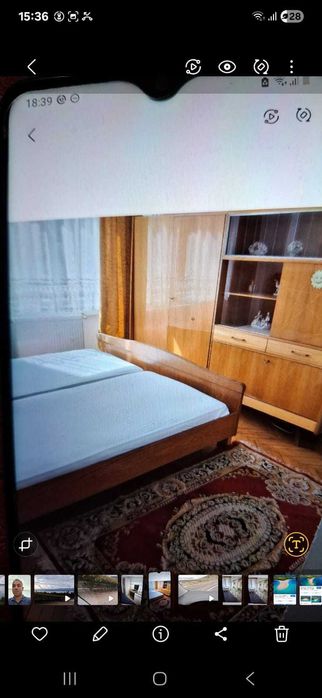 Set dormitor, mobila si saltele.