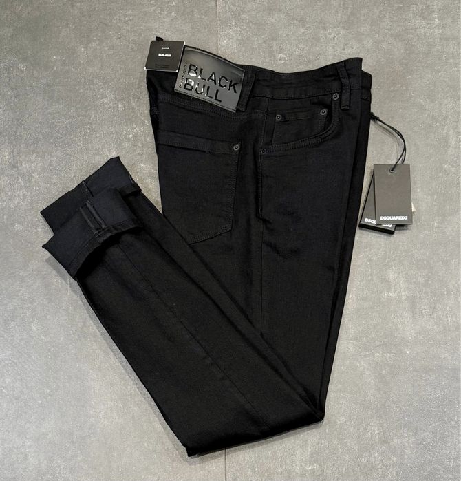 Мъжки черни дънки Dsquared2