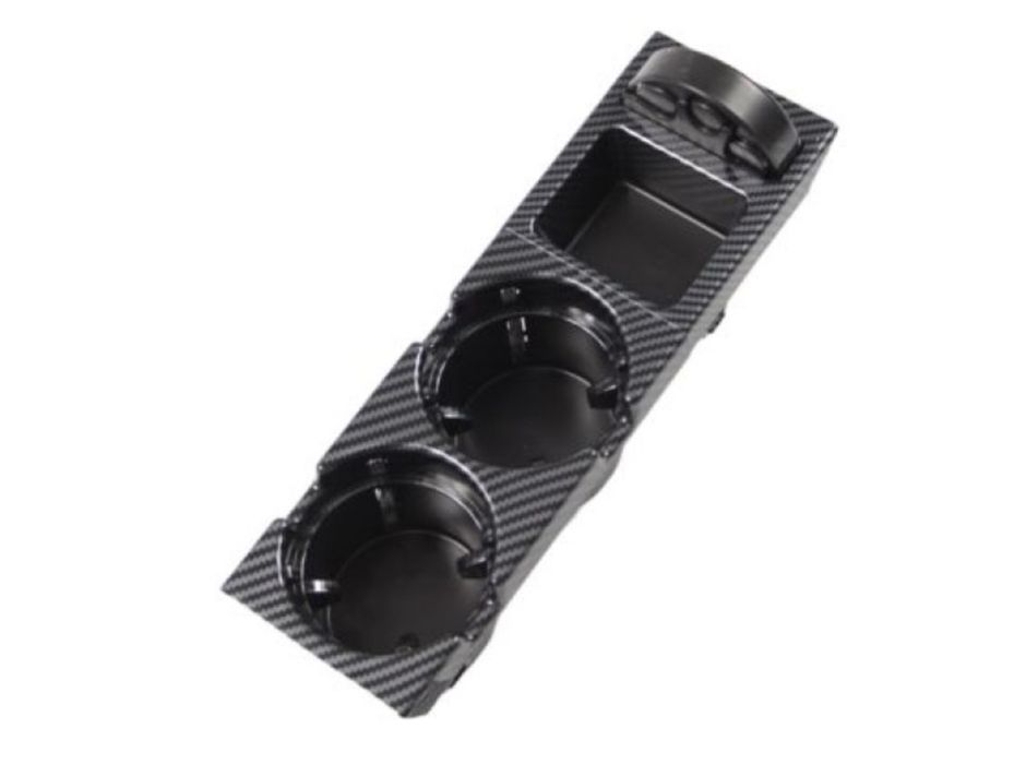 Поставка за чаши - къп холдер за BMW E46 с карбонов монетник