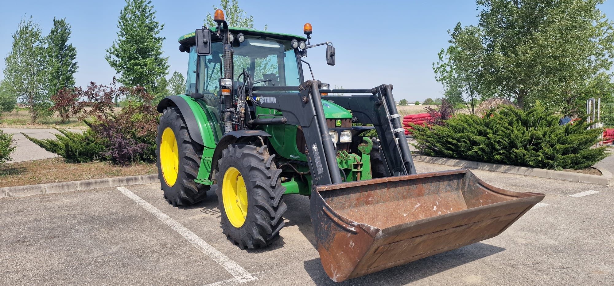 Tractor John Deere 5820 an 2007. 4×4