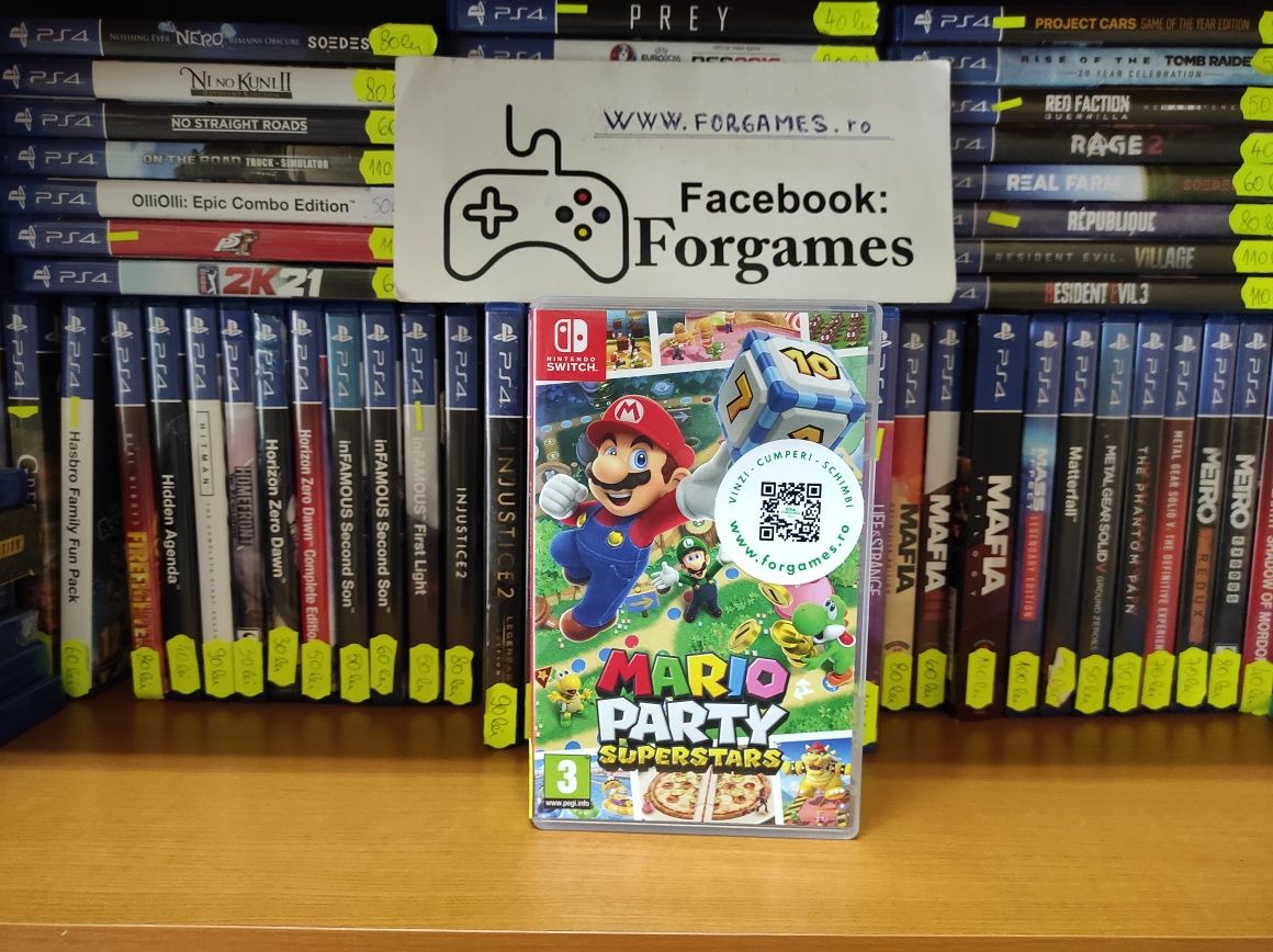 Mario Party Superstars Nintendo Switch sigilat