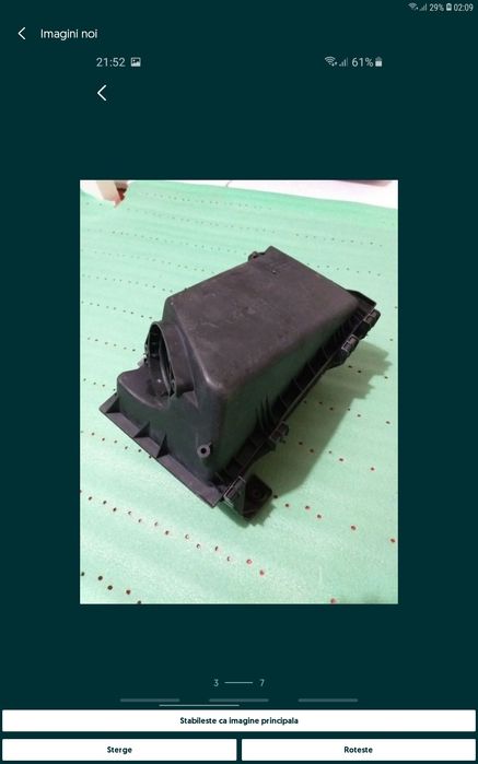Carcasa Filtru Aer Motor 1.9 TDI VW Original