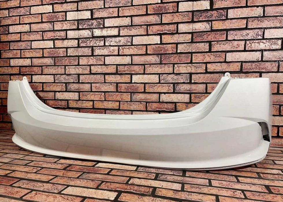 Бампер задний белый Акцент/Солярис/Accent/Solaris 20-н.в.