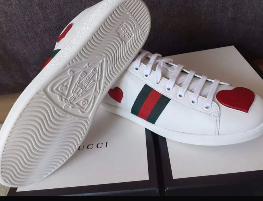 Tenisi Gucci ace heart