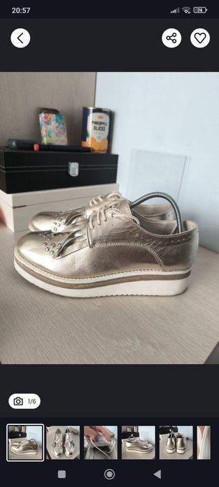 Pantofi dama piele naturala 38