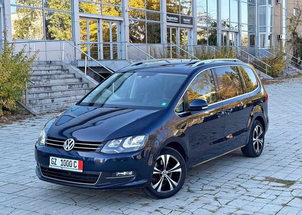 VW Sharan 2.0 TDi 170cp Cutie DSG Panoramic 7 Locuri Dynaudio WEBASTO