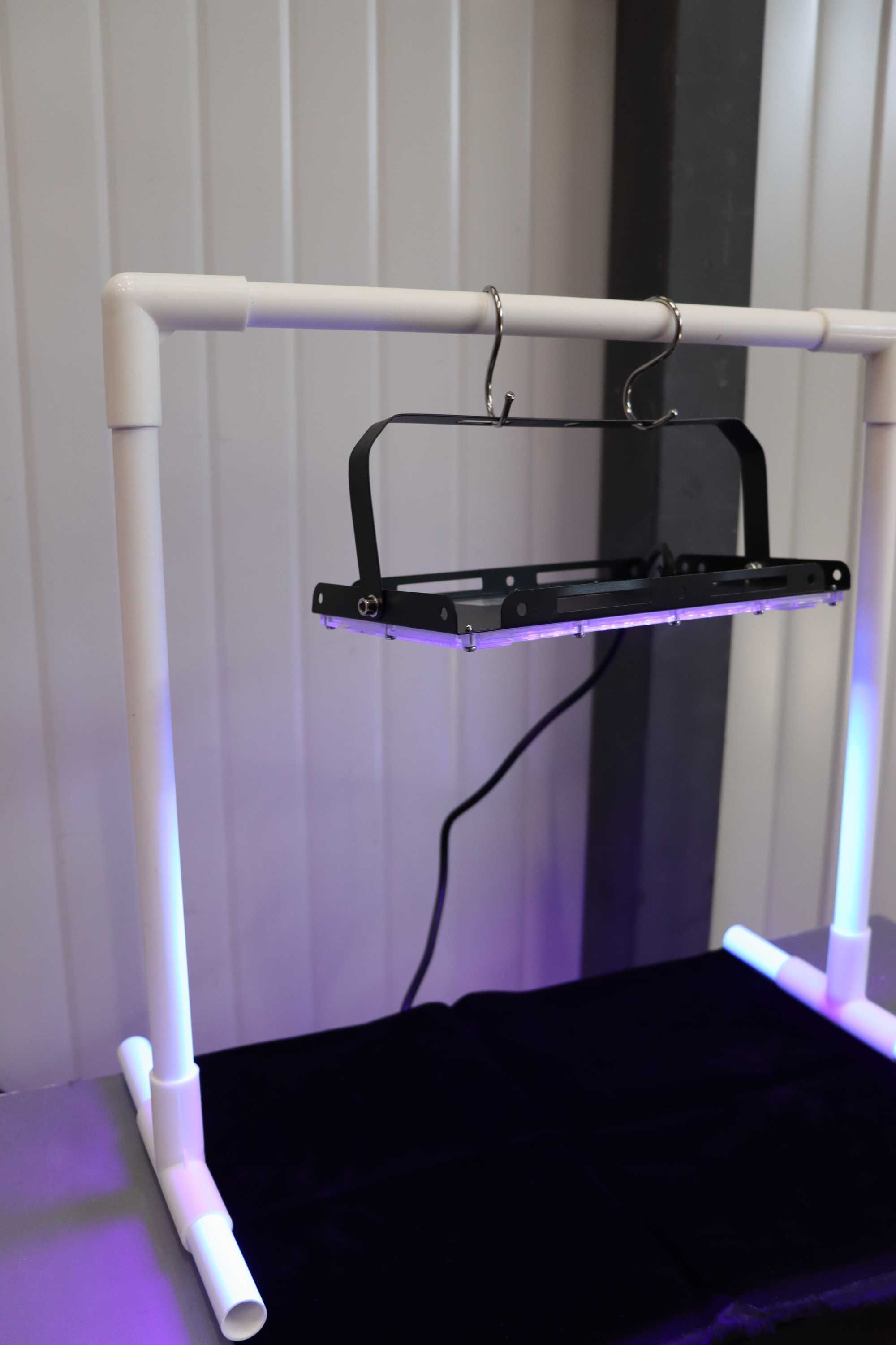 Caydo 50W LED UV лампа за ситопечат със стойка и черен плат