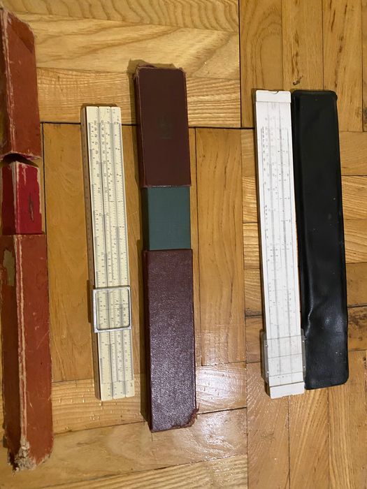 Логаритмични измерителни линии и чертожни инструменти за архитекти