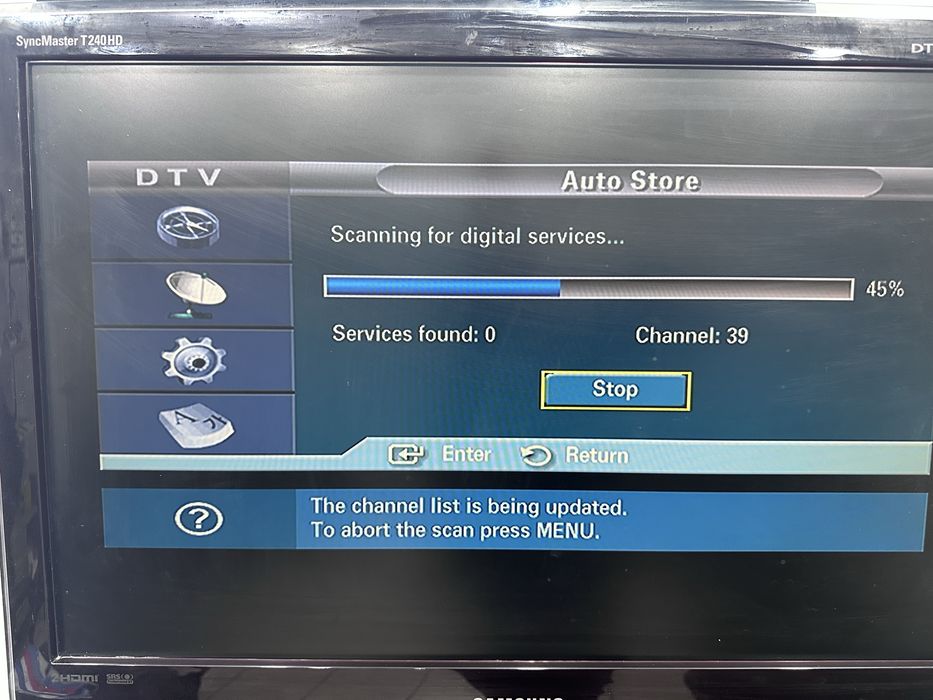 Televizor/monitor samsung 62 cm diagonala