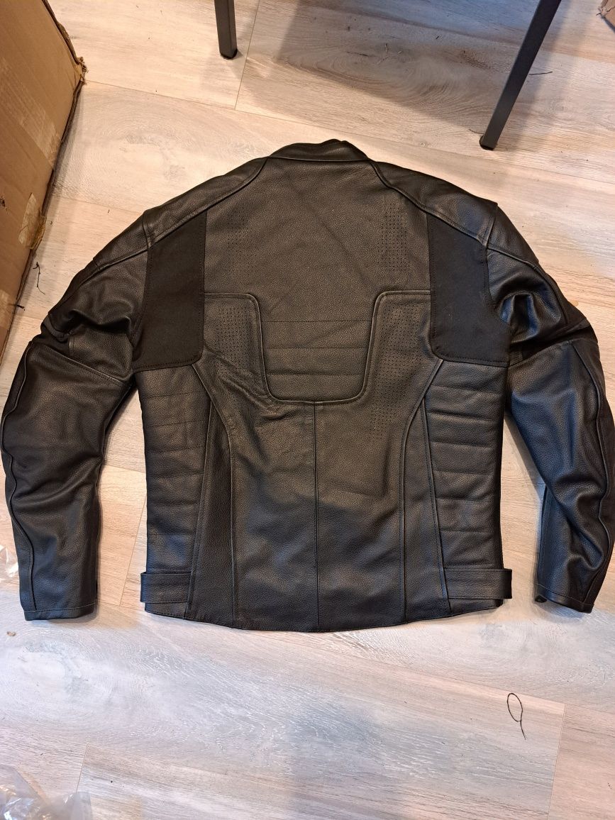 Geaca moto piele naturala SM Racewear Hiflow mărimea M, L, XL Nouă!