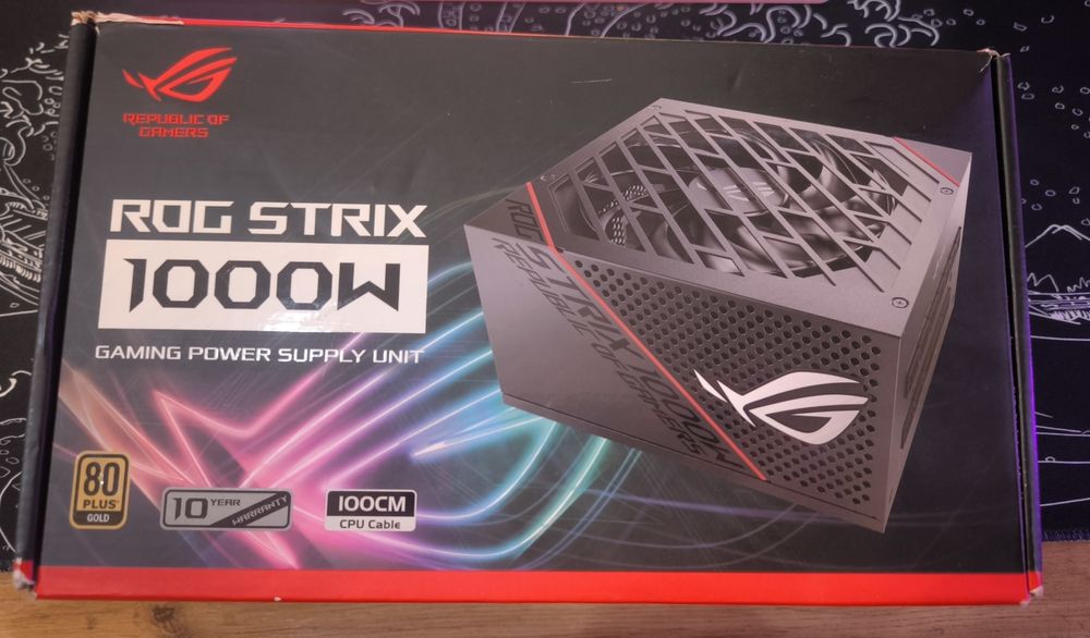 Блок питания ASUS ROG STRIX 1000W Gold