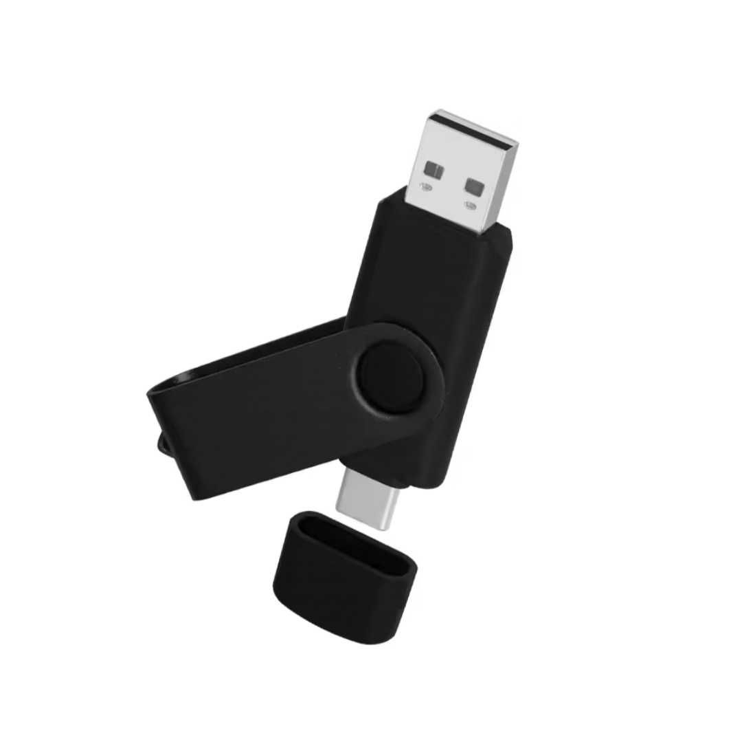 Флаш памет, 128 GB, за лаптоп, компютър и смартфон с порт тип С