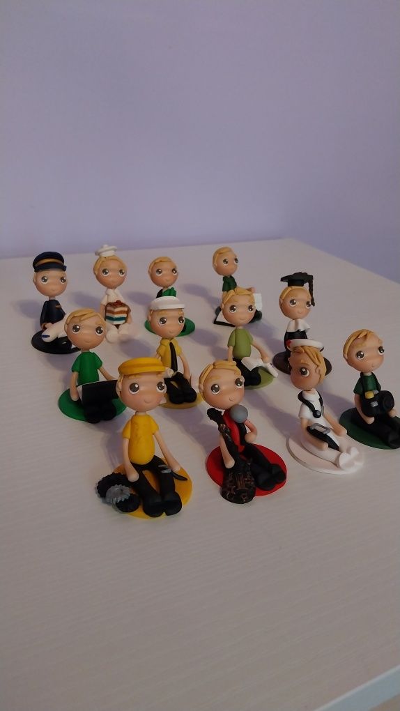 Set 12 figurine băiețel cu meserii