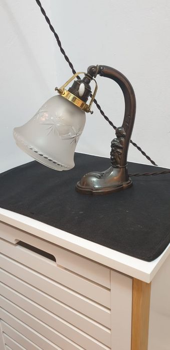 Accesoriu decorațiune lampa vintage colectie zamac Austria 1915