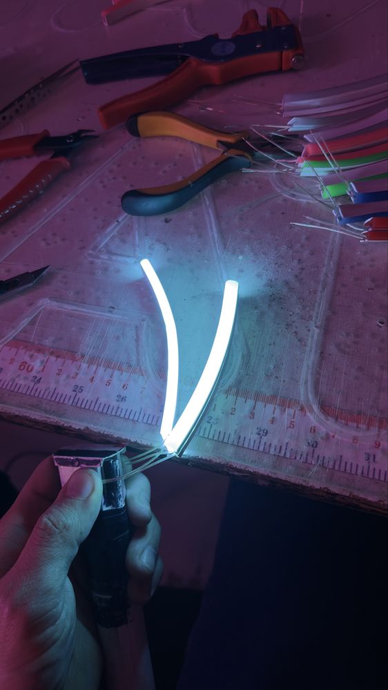 Neon flex 8mm 12V, гибкий неон 8мм, неоновая лента 12вольт