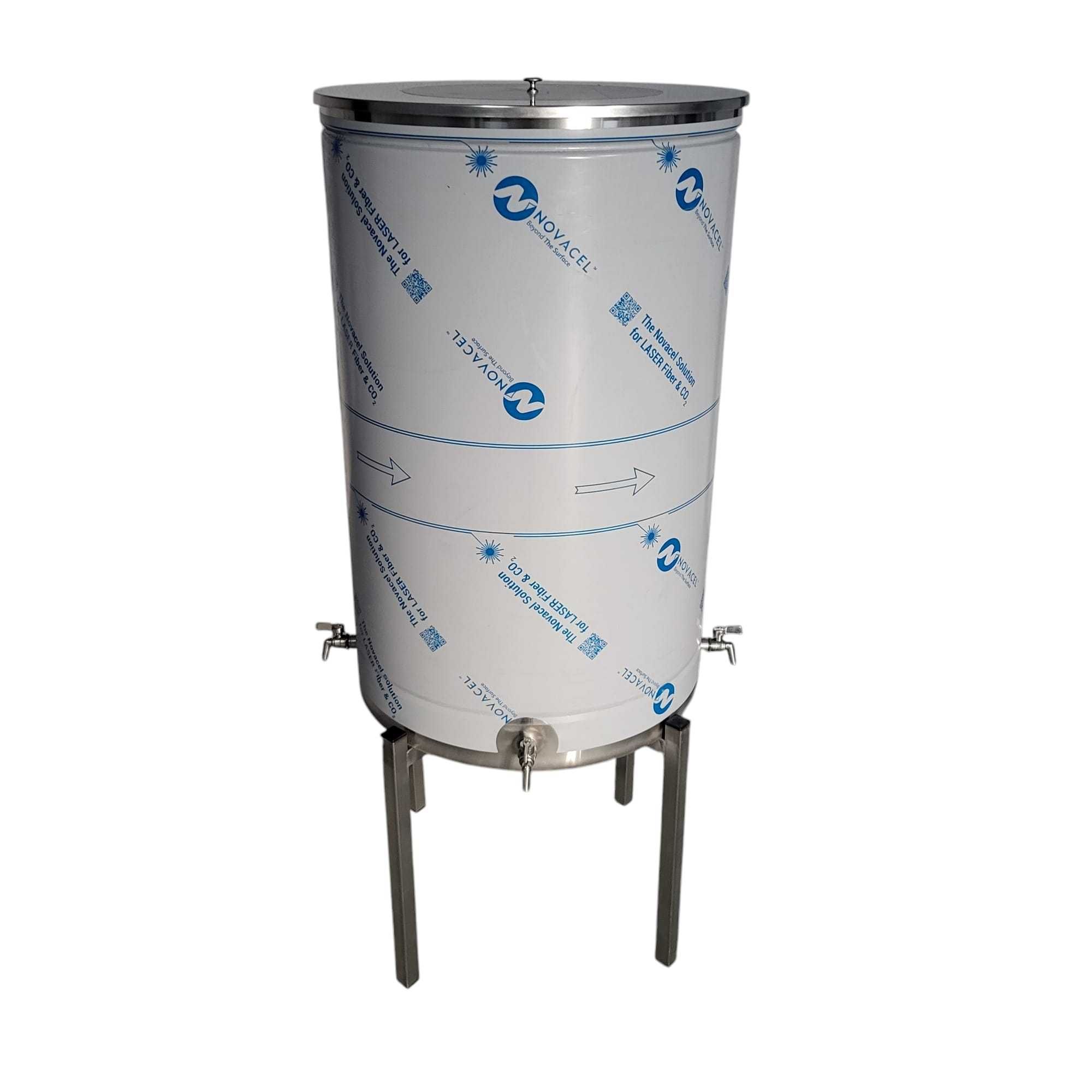 Vas de agheasma INOX 250 L cu suport si 3 robineti Livrare rapidă
