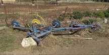 Grebla pentru tractor albastra cu cinci capete pentru piese