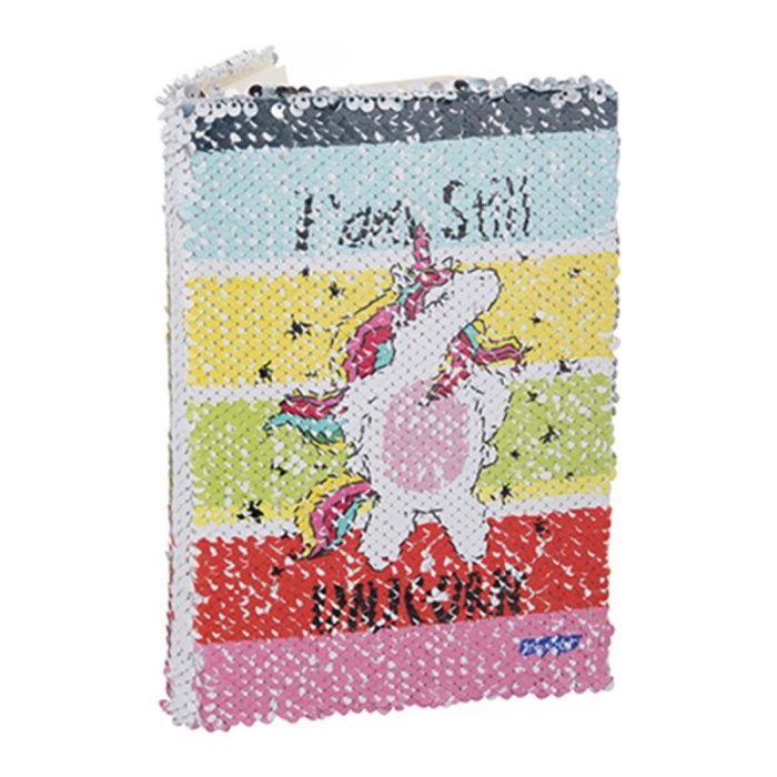 Тетрадка с пайети с Ваша снимка/картинка/надпис