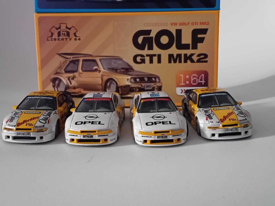 1:64 Opel Calibra, VW Golf 1, VW Golf 3, Fast and Furious, Liberty64