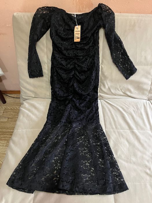 Платье Зара новое вечернее,гипюровое.