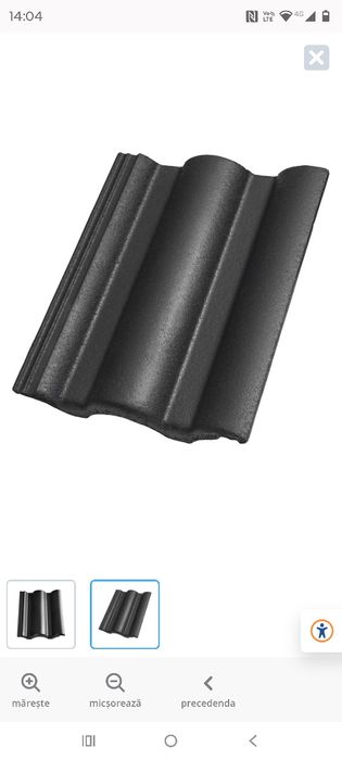 Palet țiglă Bramac Romana Novo Antracit