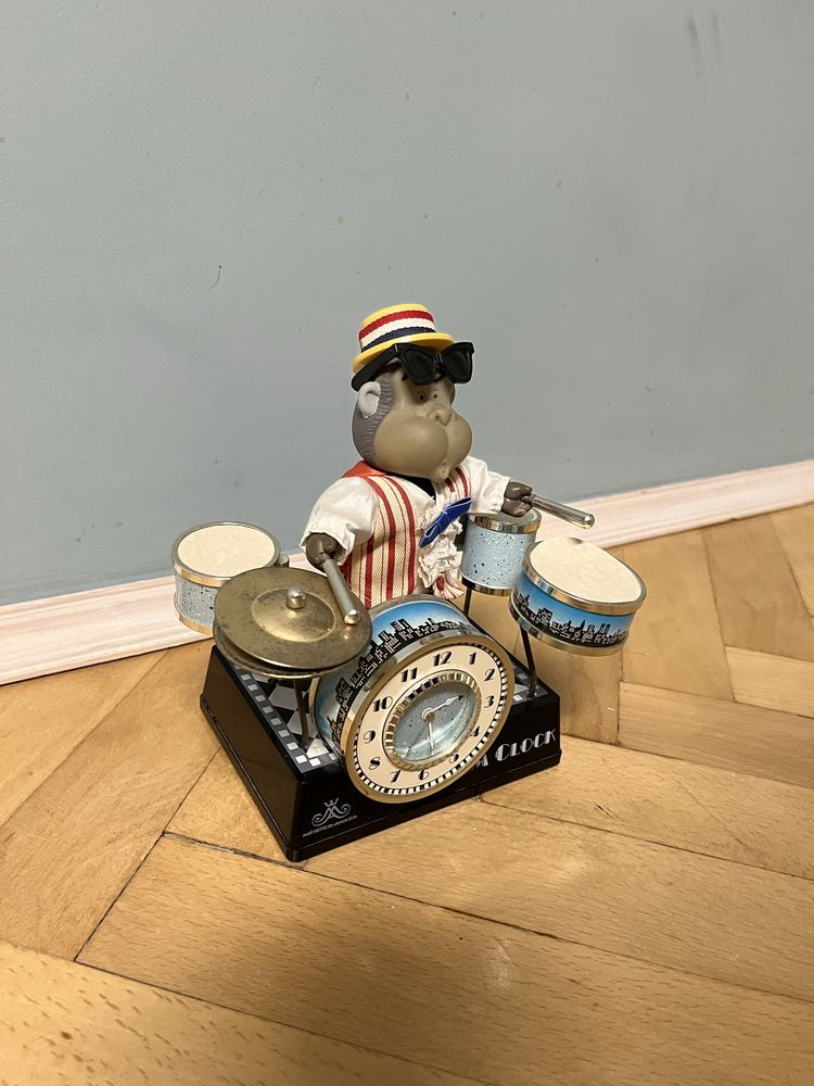 Meister Anker drum clock 1970 г кварцов винтидж часовник