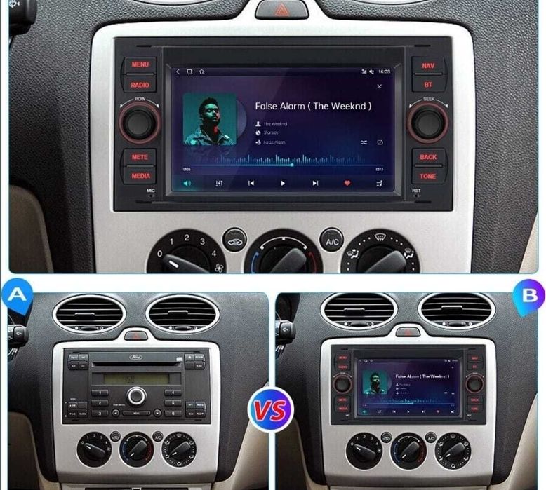 Navi Android Ford Focus Kuga Galaxy Transit Mondeo Fiesta C-max S-max