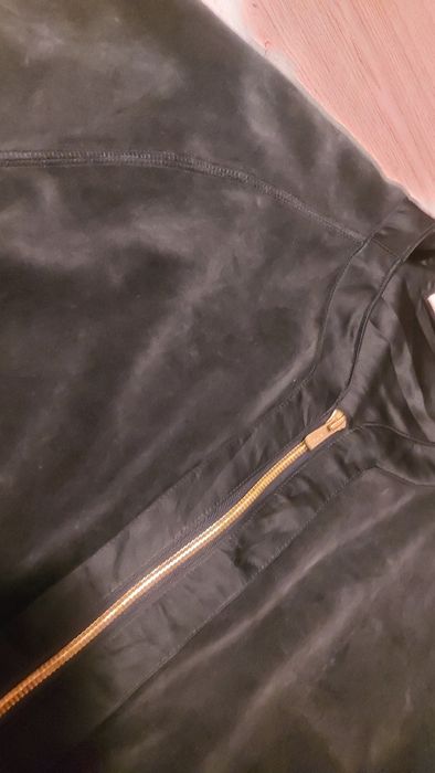 Kith плюшени тъмнозелени горнище M