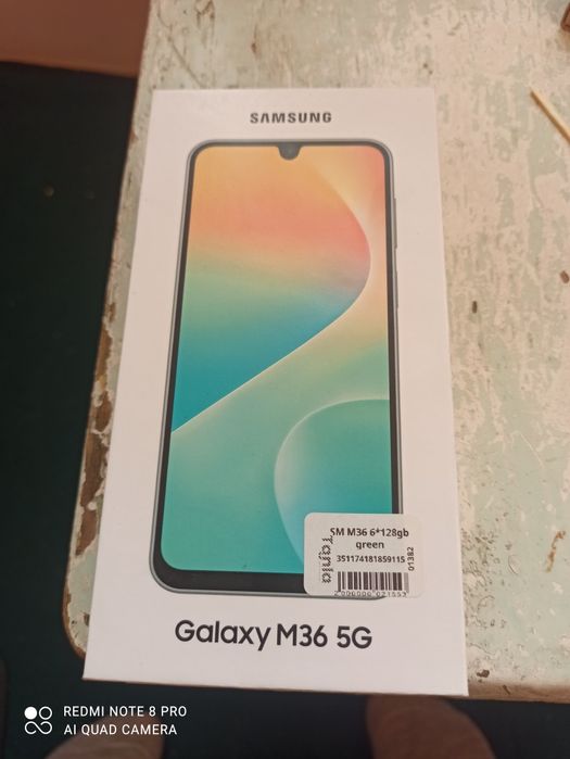 Samsung M 36 5G kafolati bilan