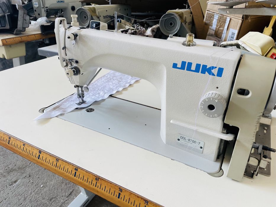Masina de cusut liniar automata JUKI Gata de utilizare
