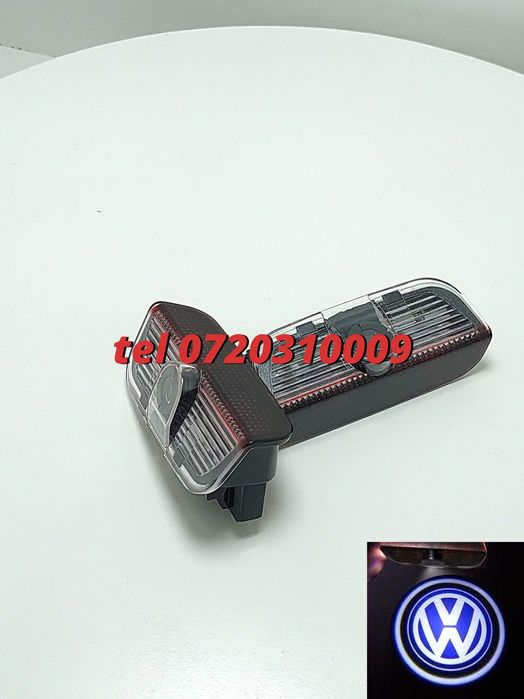 Set Proiectoare Portiere Led Logo Holograma Vw Sharan Tiguan Passat